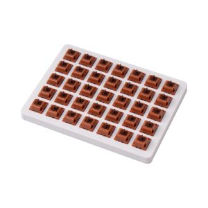 Суичове за механична клавиатура Keychron Gateron Cap Golden Brown Switch Set 35 броя 1