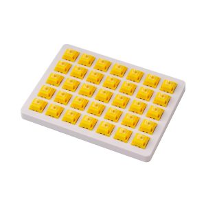 Суичове за механична клавиатура Keychron Gateron Cap Golden Yellow Switch Set 35 броя 1