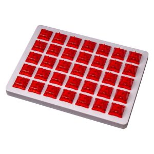 Суичове за механична клавиатура Keychron Gateron Phantom Red Switch, Комплект 35 броя 1