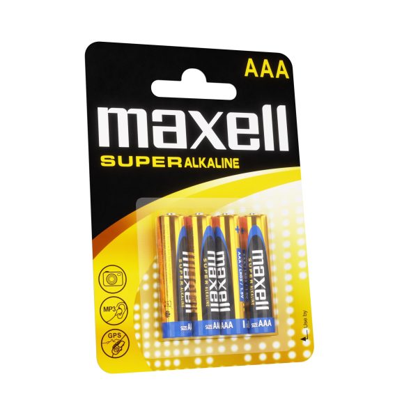 Супералкални батерии MAXELL LR03 XL /4 бр. в опаковка/ 1.5V 4