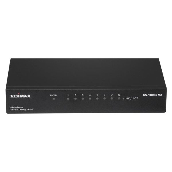 Switch cu 8 porturi EDIMAX GS-1008E V2, Gigabit 1