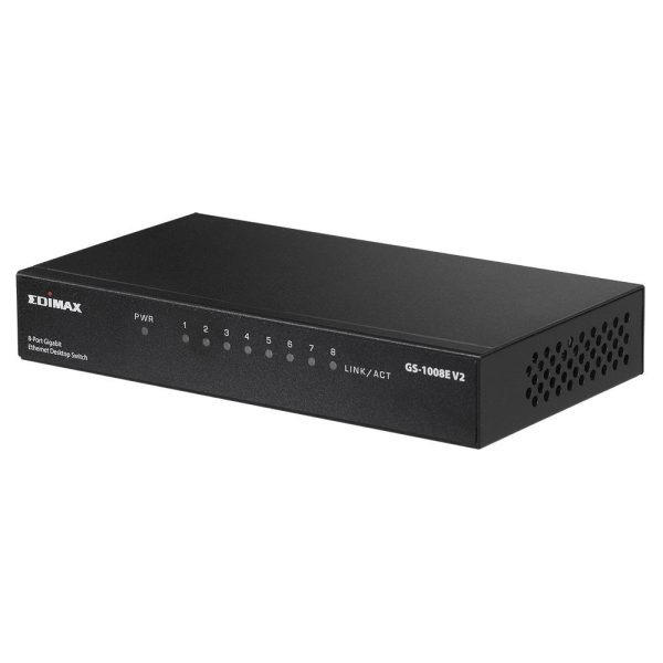 Switch cu 8 porturi EDIMAX GS-1008E V2, Gigabit 2