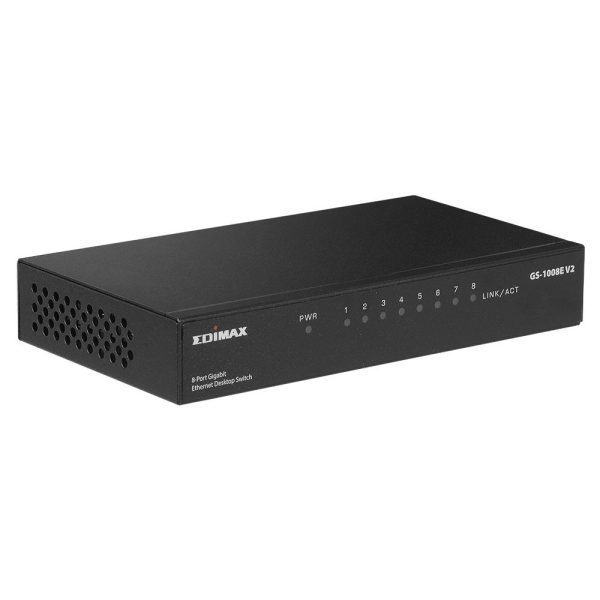 Switch cu 8 porturi EDIMAX GS-1008E V2, Gigabit 3