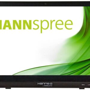 Тъч монитор HANNSPREE HT 161 HNB, TFT, 15.6 inch, Whide, HD Ready, D-Sub, HDMI, 10 Point Touch, Черен 1