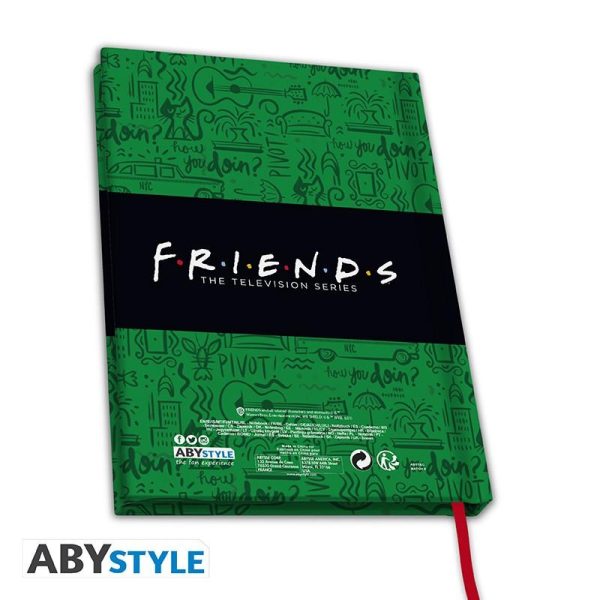 Тефтер ABYSTYLE FRIENDS Friends A5 2