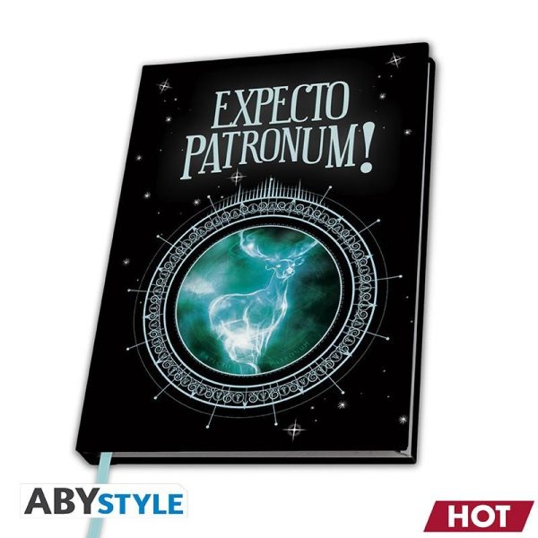 Тефтер ABYSTYLE HARRY POTTER Premium Heat Change Patronus A5 2