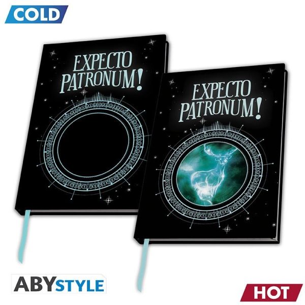 Тефтер ABYSTYLE HARRY POTTER Premium Heat Change Patronus A5 3