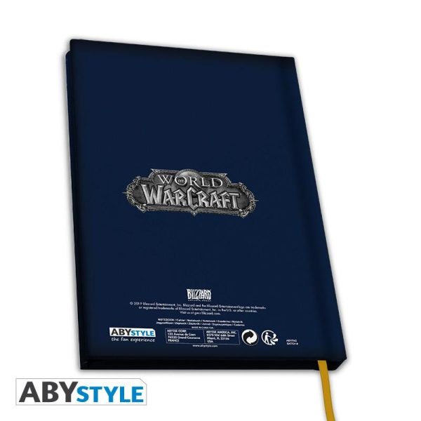 Тефтер ABYSTYLE WORLD OF WARCRAFT Alliance A5 2