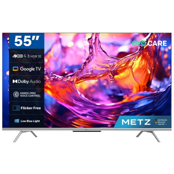 Телевизор METZ 55MUD7000Z, 55"(139 см), LED Smart TV, Google TV, UHD, Черен 1