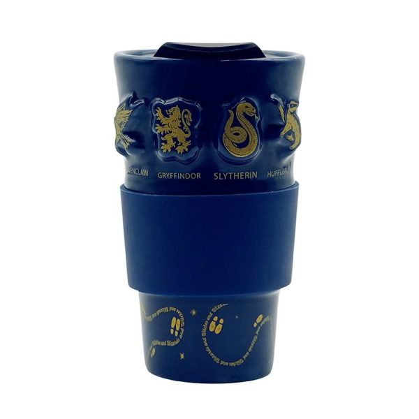 Термо чаша HARRY POTTER -  Ceramic Travel mug - Hogwarts 3