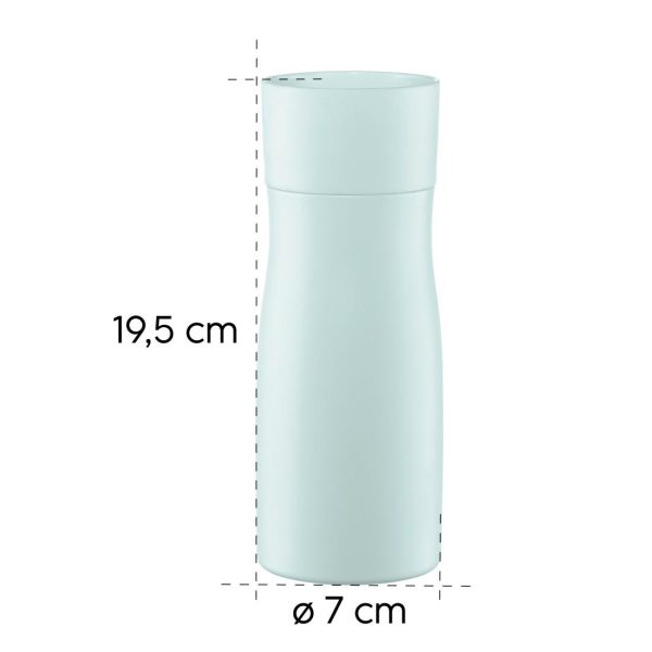 Термо чаша Xavax To Go, 400 ml, Изолирана, Отвор за напитки, Пастелно синьо 14