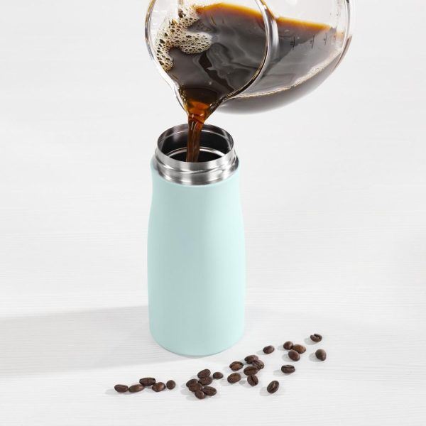 Термо чаша Xavax To Go, 400 ml, Изолирана, Отвор за напитки, Пастелно синьо 4