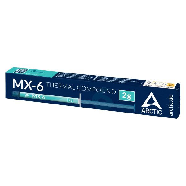 Термо паста ARCTIC MX-6, 2g, Сив 2