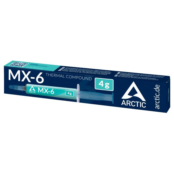 Термо паста ARCTIC MX-6, 4g, Сив 2