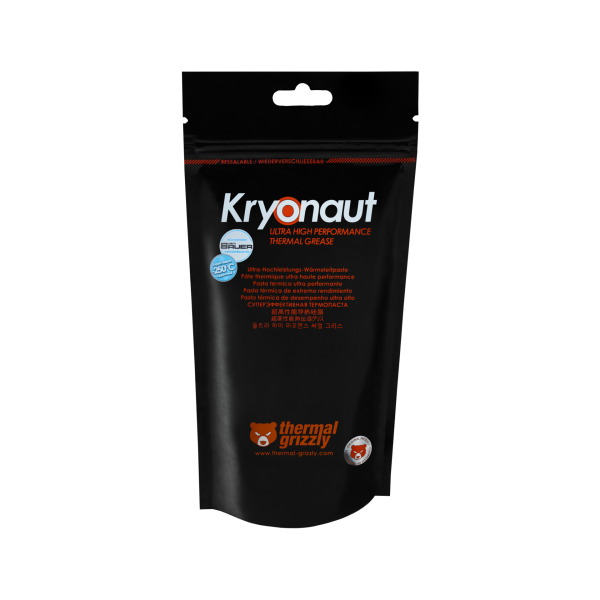 Термо паста Thermal Grizzly Kryonaut - 11.1g, Черен 4