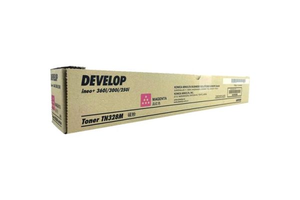 Тонер касета DEVELOP TN-328M, ineo + 251i, + 301i, + 361i, 28000 к., Magenta 1