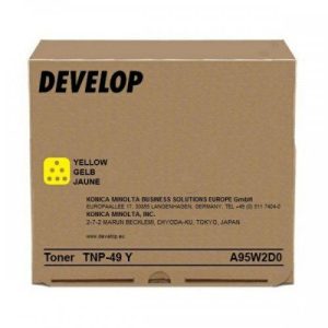 Тонер касета DEVELOP TNP49Y, ineo+ 3351, +3851, 12000 k., Yellow  1