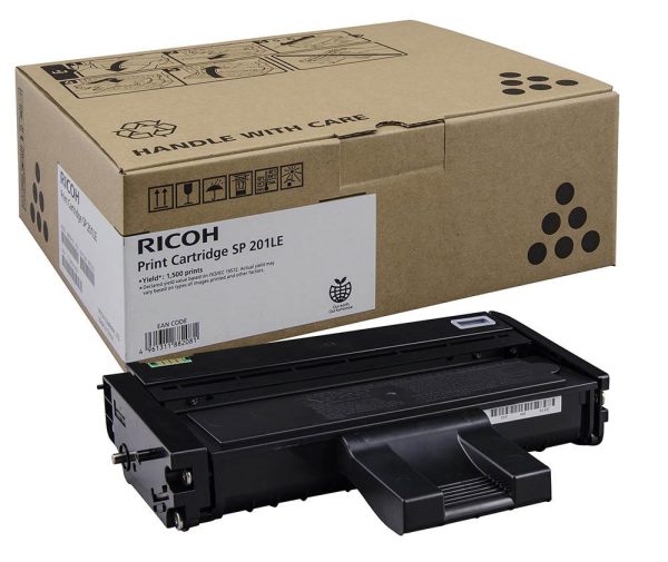 Тонер касета Orink SP220SNW, SP 201LE, RICOH, Черна, 2600 копия, Черен 1