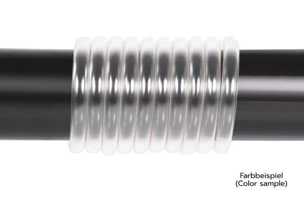 Тръба Alphacool AlphaTube HF, 16/10 (3/8"ID), 3м, Прозрачна, Retailbox 2
