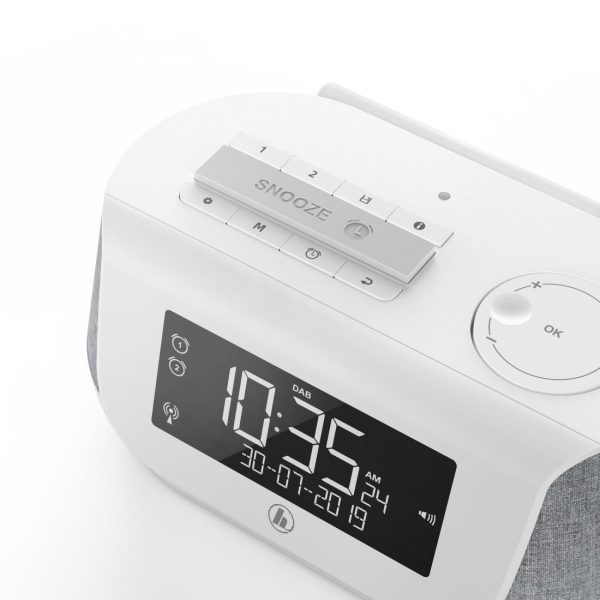 Цифрово радио Hama DR36SBT, FM/DAB/DAB+/Bluetooth, Бял 5