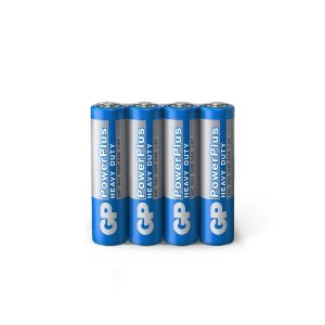 Цинк карбонова батерия GP POWERPLUS  R03 AAA 4 бр. shrink 1.5V 1