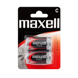 Цинк Манганова батерия MAXELL R14 /2 бр. в блистер/ 1,5V 1