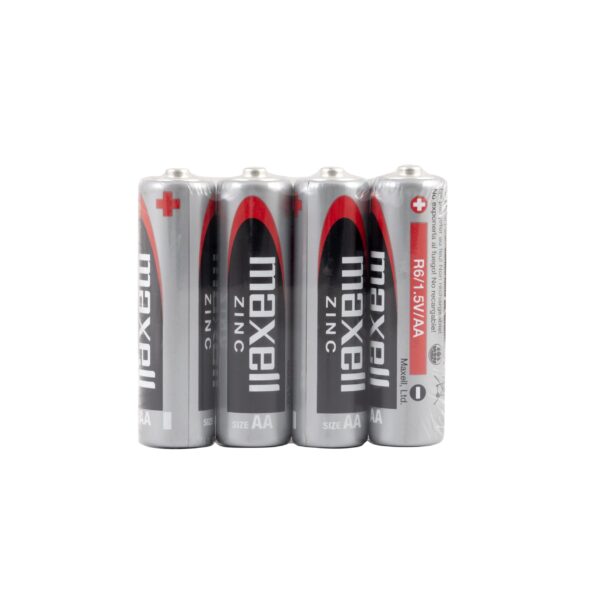 Цинк Манганова батерия MAXELL R6 4 бр. shrink 1.5 V 1
