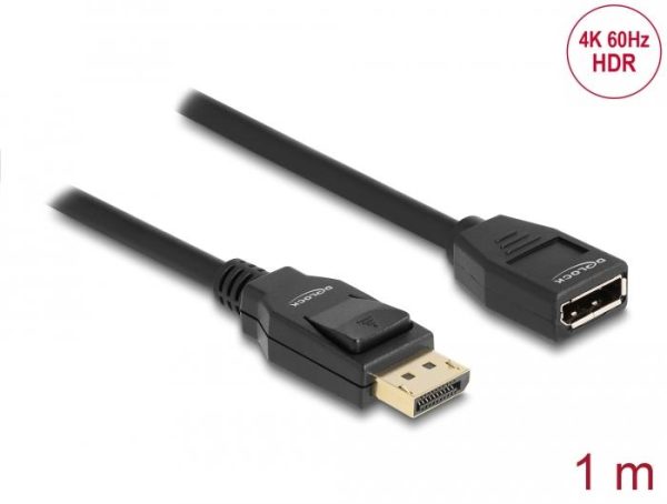 Удължителен кабел Delock DisplayPort 1.2 мъжко - DisplayPort женско 2
