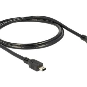 Удължителен кабел DeLock, USB-B женско - USB-B мъжко, USB 2.0, 1 м 1