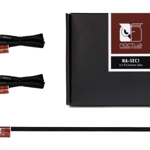Удължителен кабел за вентилатор Noctua NA-SEC1, 3 x 30 cm, за вентилатори 4-pin PWM 1