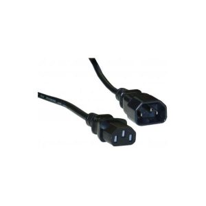 Удължителен захранващ кабел Estillo, 3 pin, Черен 1