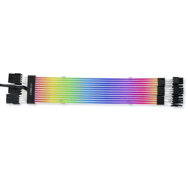 Удължителни RGB за кабели Lian-Li Strimer Plus V2, GPU, Triple 8-pin, ARGB 3