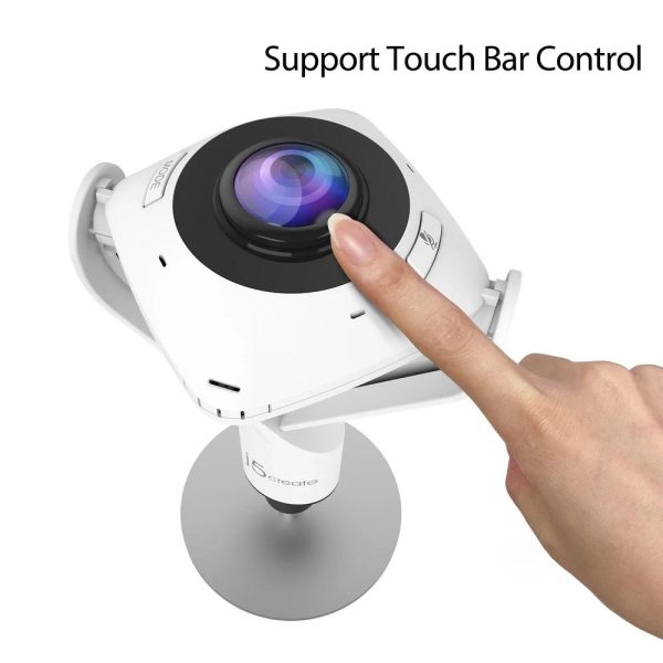 Уеб камера j5create JVCU360 All Around UltraHD,1080p, микрофон, USB, 360°  3