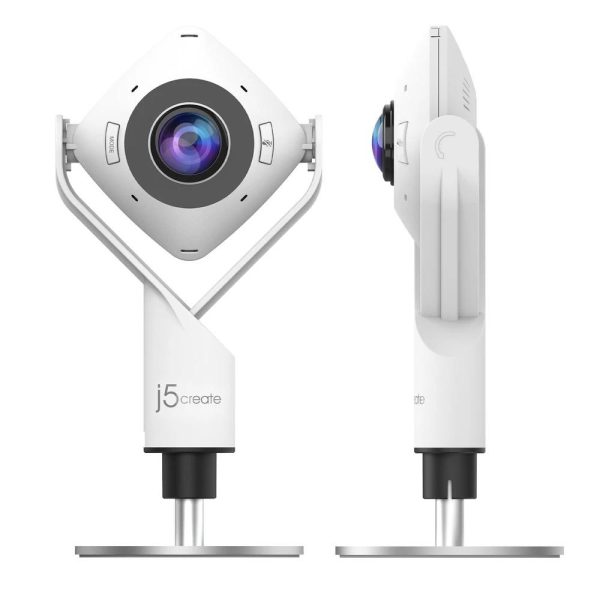 Уеб камера j5create JVCU360 All Around UltraHD,1080p, микрофон, USB, 360°  4