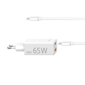 Универсално зарядно за лаптоп Hama USB-C, GaN, Power Del. (PD), 5-20V/65W 1