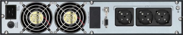 UPS FSP Group Champ Rack 3K, 3000VA, 2700W, LCD, 3 Schuko, USB, RS-232 2