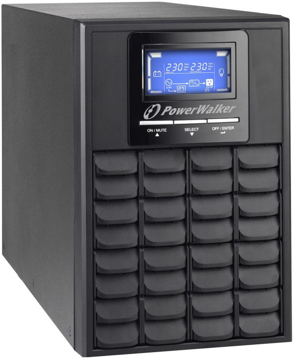 UPS POWERWALKER VFI 1000C LCD, 1000VA, On-Line 2