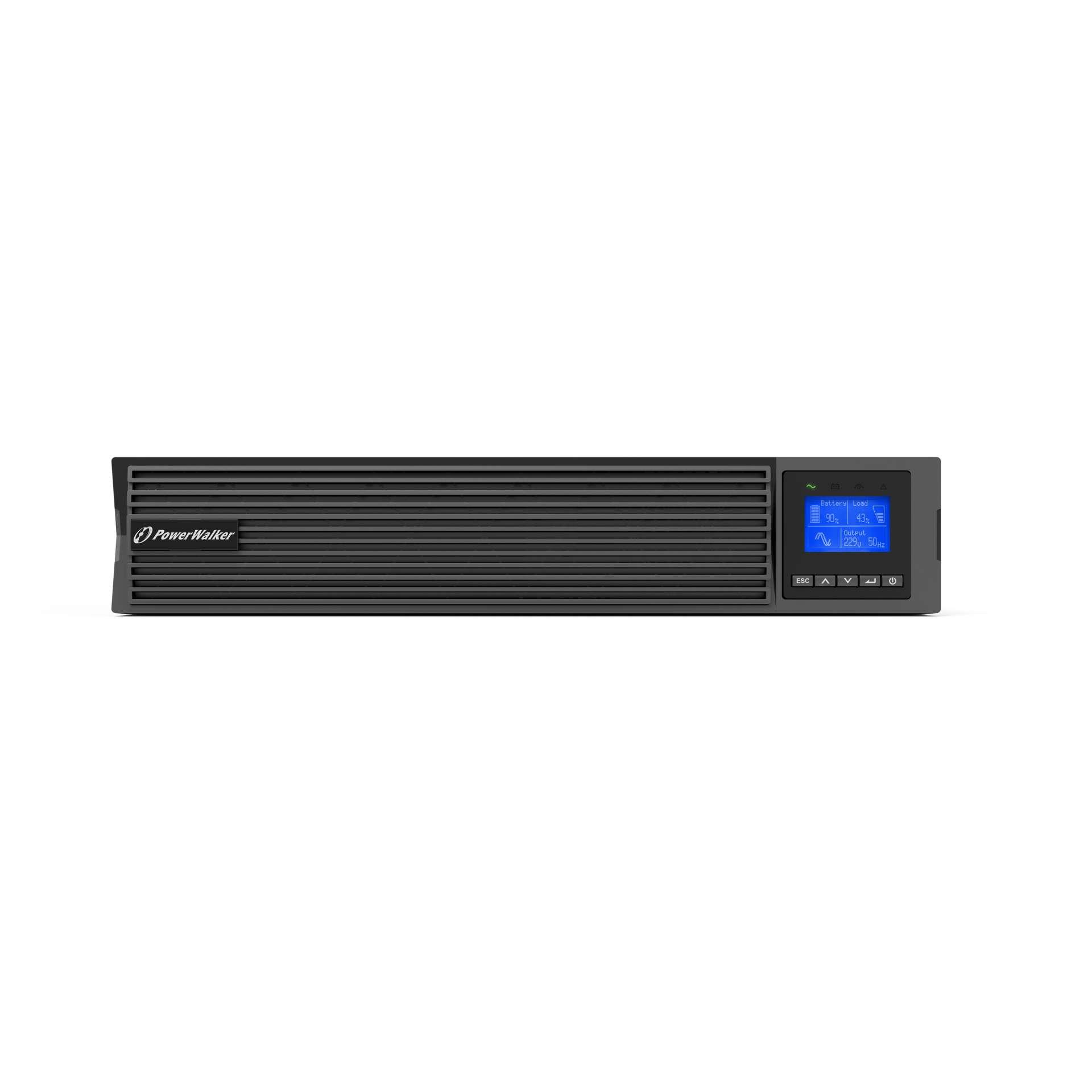 UPS POWERWALKER VFI 1500 ICR IoT PF1 1500VA/ 1500 W, On-Line 2