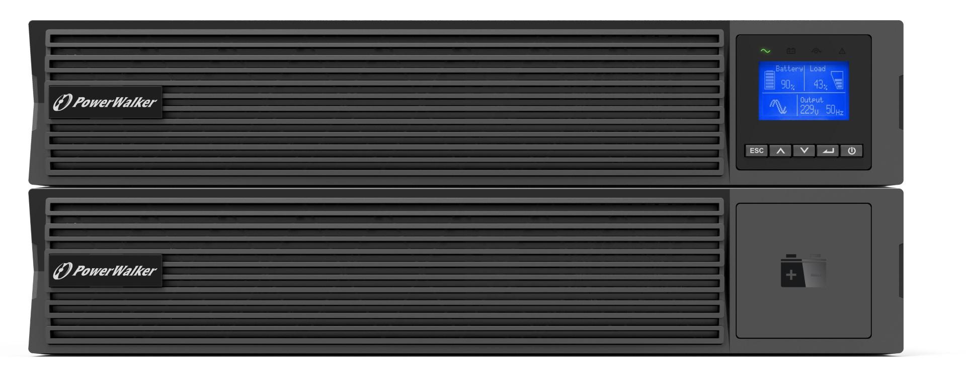 UPS POWERWALKER VFI 2000 ICR IoT PF1 2000VA/ 2000 W, On-Line 2