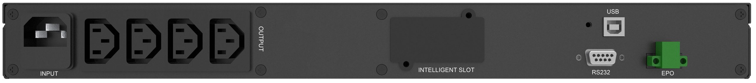 UPS POWERWALKER VI 1000 R1U, 1000 VA Line Interactive 2