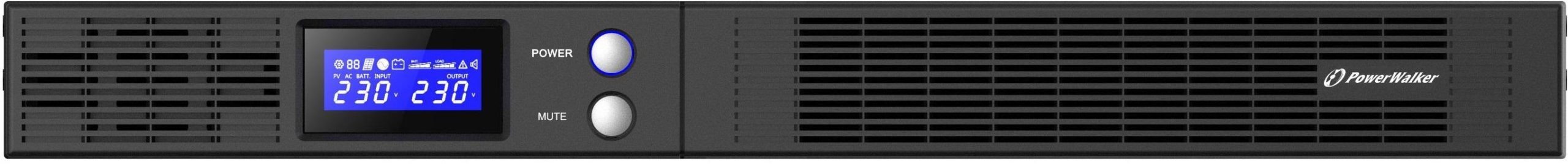 UPS POWERWALKER VI 1000 R1U, 1000 VA Line Interactive 4