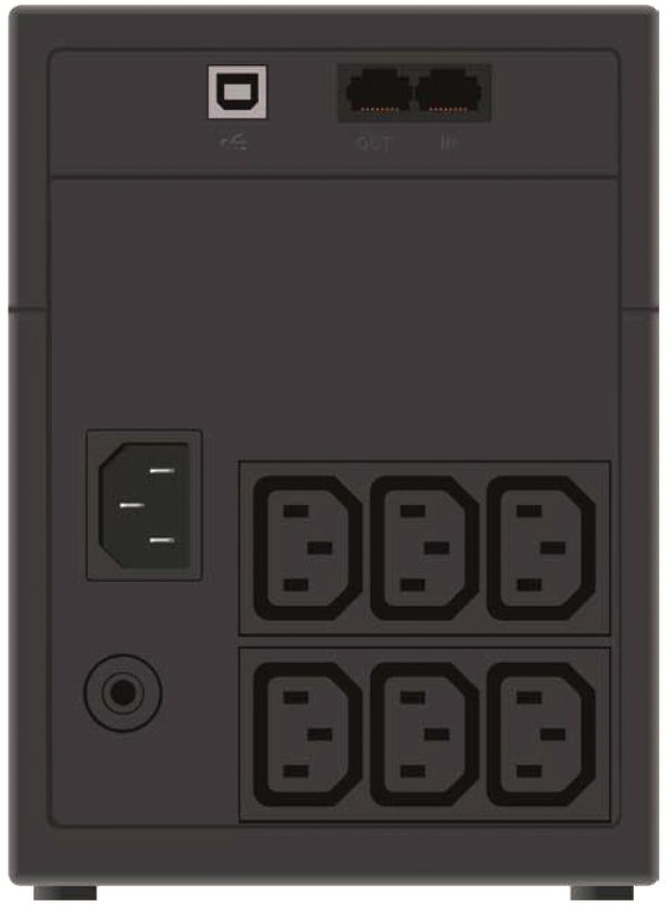 UPS POWERWALKER  VI 1200 IEC, 1200VA, Line Interactive 3