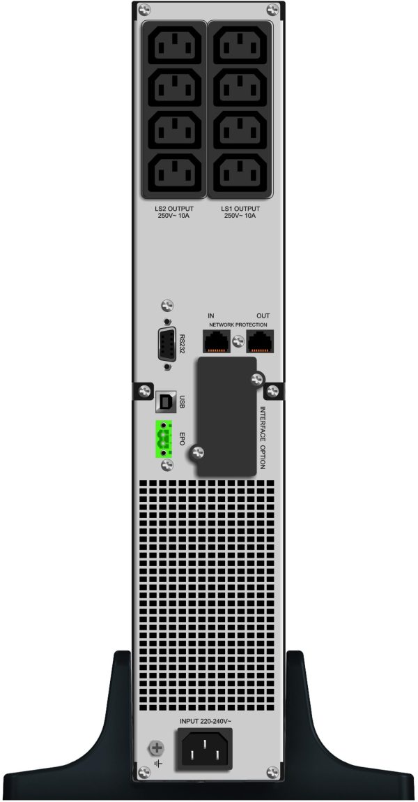 UPS POWERWALKER VI 1500RT HID LCD, 1500VA, Line Interactive 2