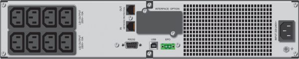 UPS POWERWALKER VI 1500RT HID LCD, 1500VA, Line Interactive 4
