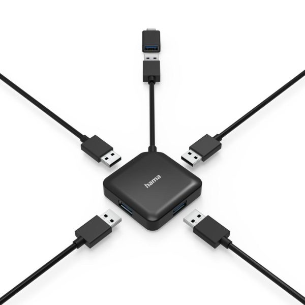 USB-А хъб, 4-портов, HAMA-200116 3