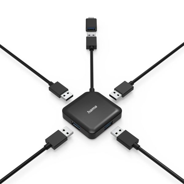 USB-А хъб, 4-портов, HAMA-200116 8