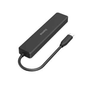 USB-C, 5-портов хъб, 3х USB-A,1x USB-C, HDMI,4К, Черен 1