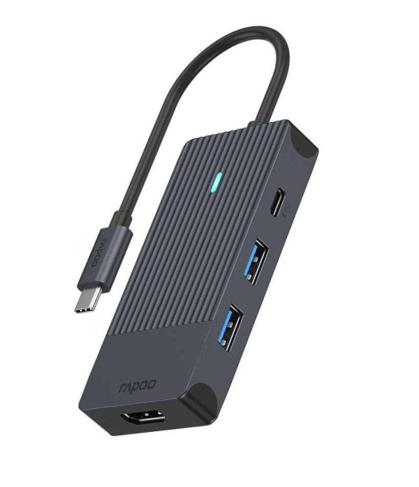 USB-C Хъб, 4 порта, RAPOO-11409 4