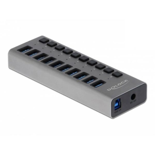 USB хъб 10 порта, DELOCK-63670 1