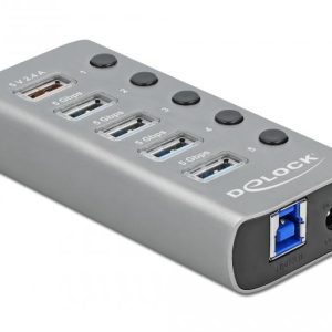 USB Хъб, 4 порта, DELOCK-63262 1